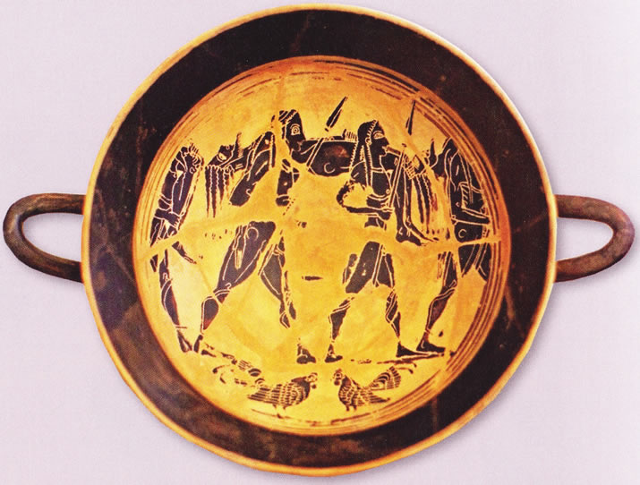 Spartan drinking bowl